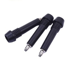 4 Pcs Pole Tips Replacement Carbon Tungsten Steel Climbing Rod Walking Sticks