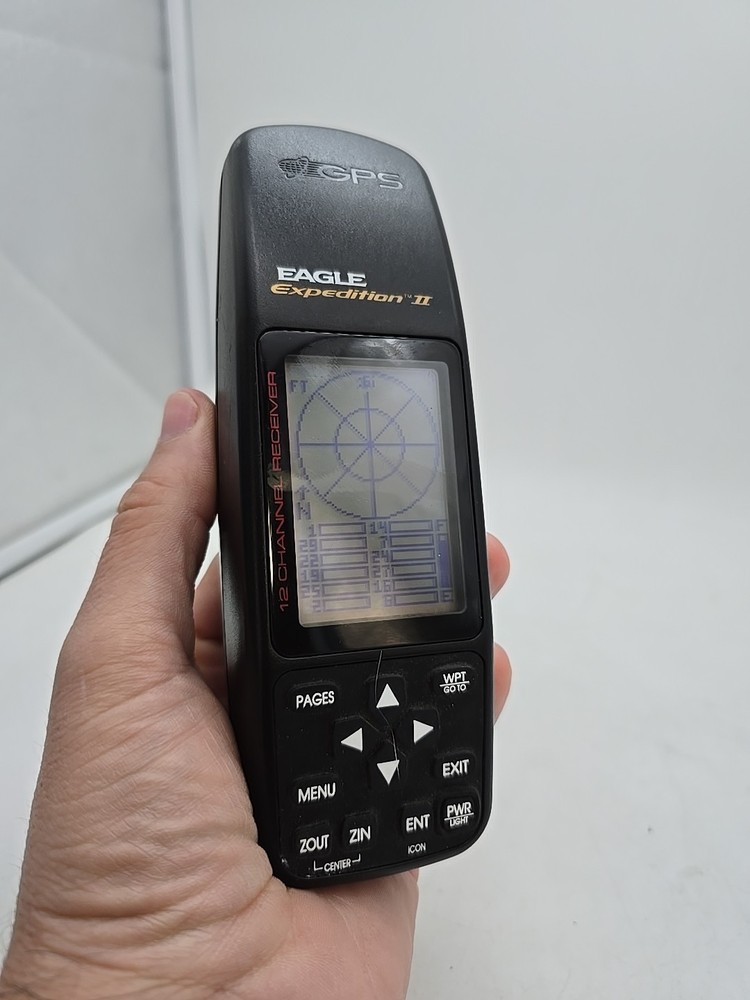 1997 Eagle Expedition II V3 GPS Mapping Unit 12 Channel Sat Receiver