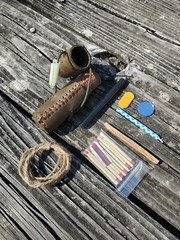 Bushcraft Pocket Navigation And Signal Kit