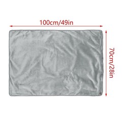 USB Electric Blanket 5V Low Voltage Heating Shawl Portable Warm Wrap for Travel