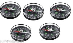 (5) Compass Camping Survival Hiking Boating Outdoor Fishing Magnetic Compass