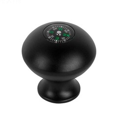 Monopod Knob with Compass, 1/4 to 3/8 Hole Knob for Climbing Walking Walking