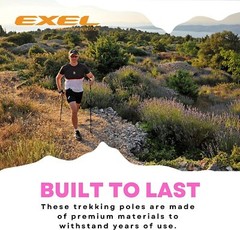 Nordic Walking Poles #1 Rated. 1-Piece Poles In 32 Lengths. Not Collapsible Junk