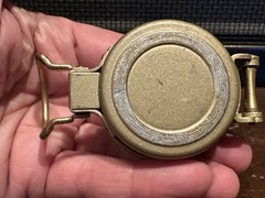 Vintage Lensatic Compass Liquid Filled Military Style Works