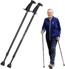 ACTIVATOR Adjustable Walking Poles – Ergonomic CoreGrip for Balance & Stability