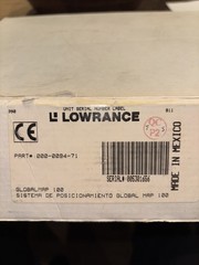 Lowrance Globalmap 100 Handheld GPS Vtg New In Box Global Map Quick Shipping