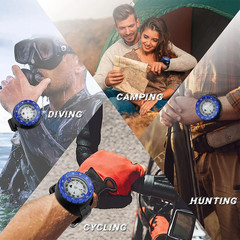 Digital Underwater 50M Diving Compass Professional Waterproof Navigator Digital