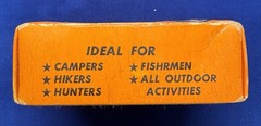 Vintage Broadway Japan Lensatic Compass w/ Box Instructions Pouch Bloomingdale’s