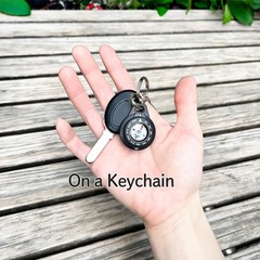 Waterproof Micro Compass Series/Watchband or EDC or mini Whistle or Whistle (…