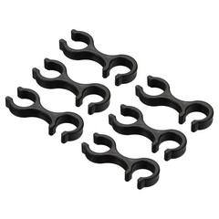 6Pcs Trekking Pole Clips Walking Stick Accessories Double Rod Buckle Connector