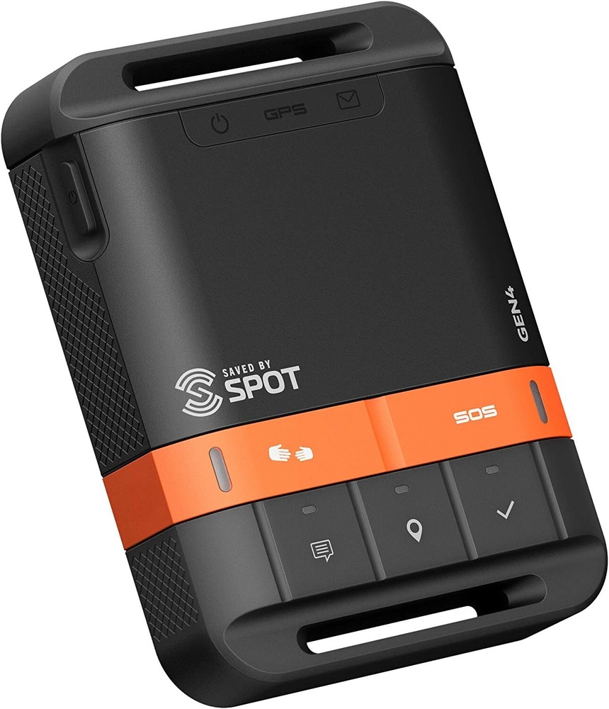Spot Gen 4 Satellite GPS Messenger | Handheld Portable GPS Messenger for Hiking