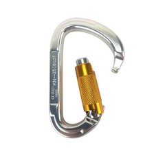5 – 25kn Carabiners Heavy Duty Climbing Twist Lock Auto Locking Aluminum D Ring
