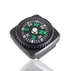 10pcs Mini Wrist Compass Set – Detachable Outdoor Hiking & Survival Tool Kit
