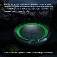Rugged Military Compass – Accurate Lensatic Sighting – Portable – Waterproof