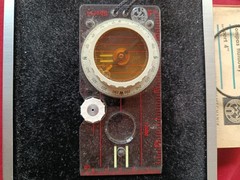 Vintage East Germany Compass Sport 4 Orienteering original case manual