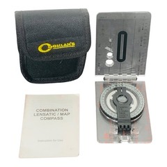 Coghlan’s Combination Lensatic/Map Compass with Case & Owner’s Manual – Taiwan