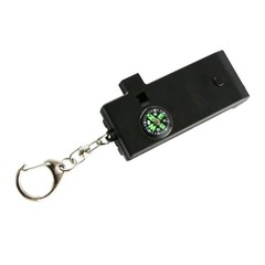 5 in 1 Multifunction Survival Gears with Compasses and Whistled Flashlights