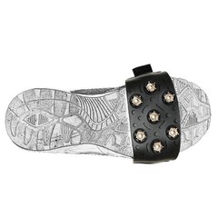 Outdoor 7 Tooth Ice Cleats with Adjustable Straps for Secure Winter Grip