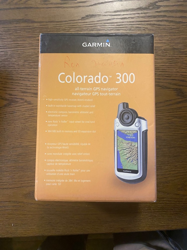 NOB Garmin Colorado 300 GPS Navigator Read Free Shipping