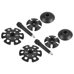 8Pcs Trekking Pole Accessories Set Walking Hiking Stick Snow Mud Baskets