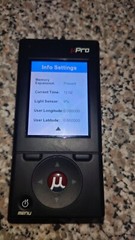 Callaway Golf uPro Go Handheld GPS uPlay W/ uPlay 1 Gig Card . Working.