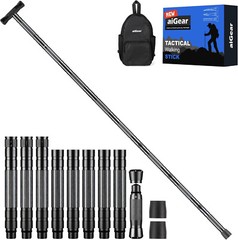 aiGear Walking Stick – Upgraded Aluminum Hiking Poles with Adjustable Height