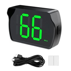 Velocimetro digital GPS para auto MPH HUD universal con pantalla LED grande