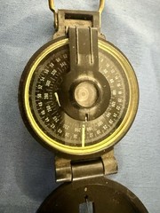 Lensatic Engineer Compass Vintage Early 1960s Navigation Tool- Storage Find