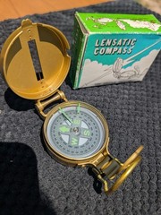 Lensatic Compass Vintage Japanese Made – Model 14-829 Japan 103