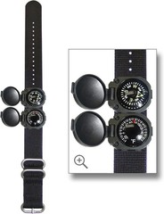 Armarmour 3 – Shielded Wrist Compass and Thermometer Combo with Rugged Tactical