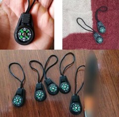 85pcs Mini Pocket Compasses Keychain Survival Gear Outdoor Camping Equipment A