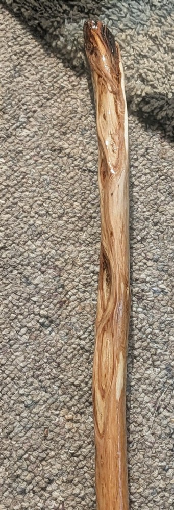 55″ – Hand Carved Diamond Willow – Finished with apoxy – Hiking / Walking Stick