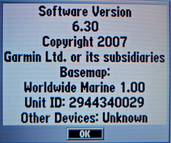 GARMIN GPSMAP 182C MARINE CHART PLOTTER FISHFINDER GPS UNIT w/ MOUNT & SUN COVER