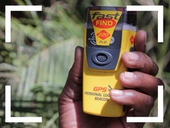 PLB McMurdo Fast Find 220 Personal Locator Beacon With Flotation Pouch Unused
