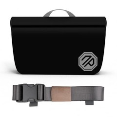IPX7 Waterproof Fanny Pack with Magnetic One-Hand Closure, Durable 2.5L Black