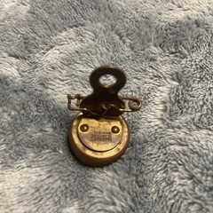 VINTAGE marble’s Gladstone MICHINGAN Brass Compass brooch