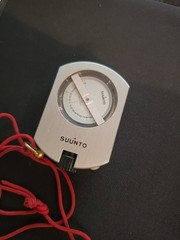Suunto PM-5/360 PC Clinometer Height Meter w/ Case & Lanyard Finland