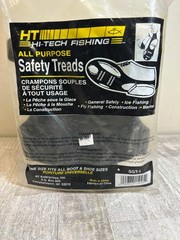 Ice Fishing Hiking Safety Treads Crampon Ice Boot Covers No Slips Ice Treads NEW