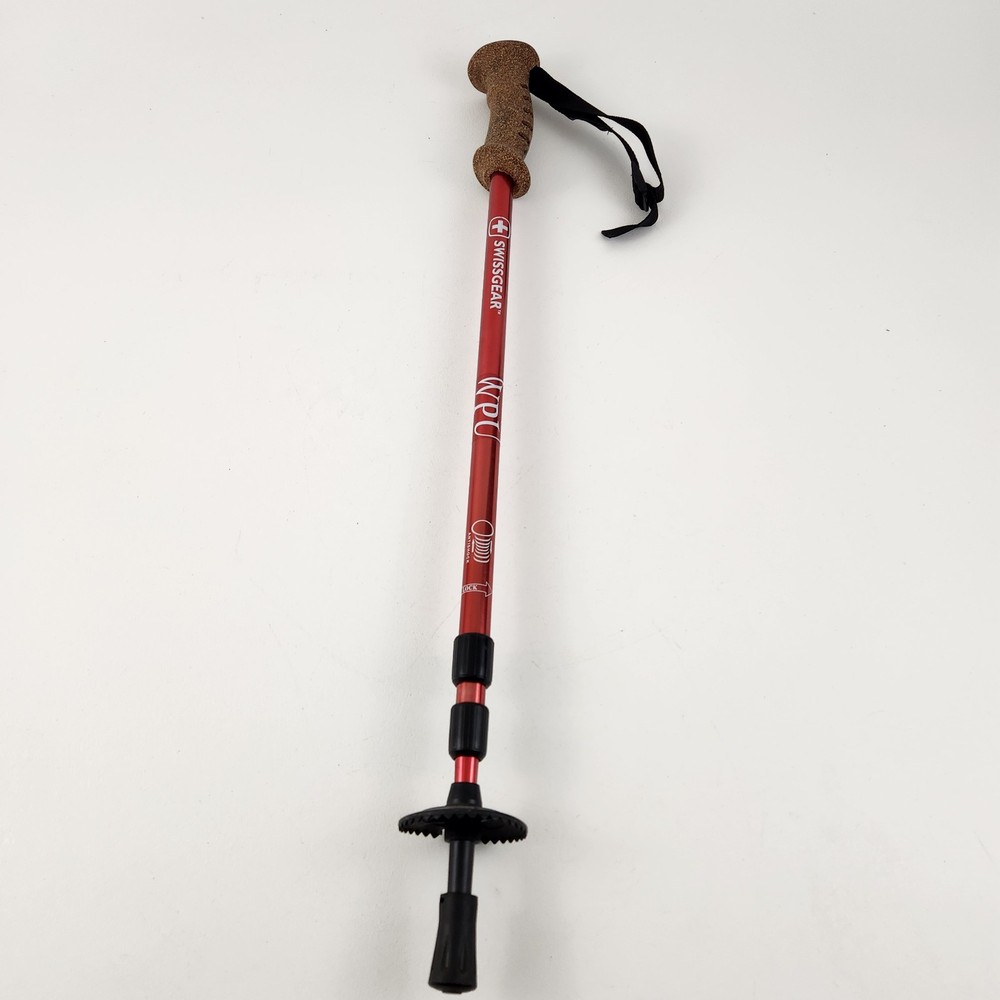 Swissgear Adjustable Trekking Pole 135cm Anti-Shock Cork Handle Hiking Stick