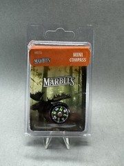 Marbles Mini Compass Glow in the Dark Fluorescent Markings Magnified Face 20mm