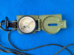 Cammenga Model 3H USGI Military Issue Tritium Lensatic Compass USA Made – OD #1