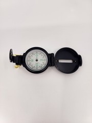 Coghlan’s Lensatic Compass with Case, Liquid Filled, Camping Survival Emergency