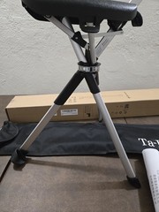 STEP2GOLD Ta-Da Chair Series 2 Portable Trekking Hiking Pole – 34.2″ Black