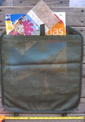 25 ea MOLLE II Pouch Lid Flap Large Ruck FIELD Pack USGI Woodland CAMO MAP