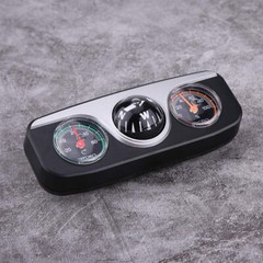 3 in1 Car Dashboard Thermometer Navigation Compass Ball for Boat Marine Truck