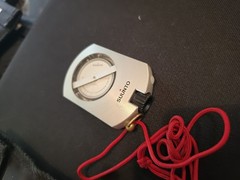 Suunto PM-5/360 PC Clinometer Height Meter w/ Case & Lanyard Finland