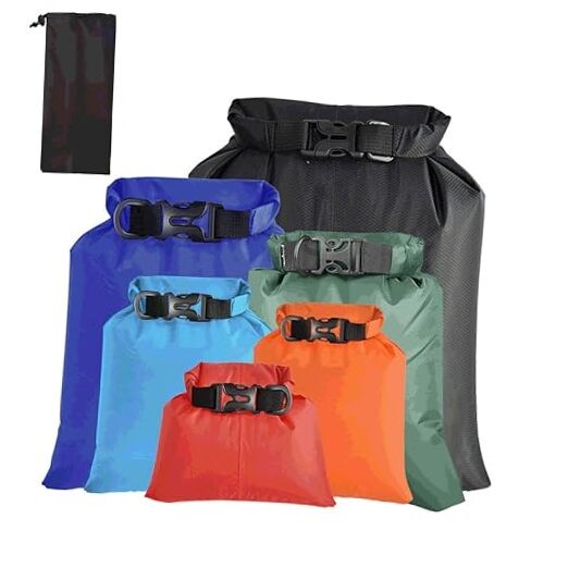 6PCS Waterproof Lightweight Dry Bags for Kayaking – 6PCS-A