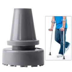 Non-slip Rubber Pad Trekking Poles for Seniors Walking Stick Tips