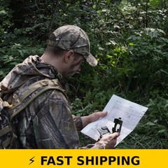 AOFAR AF-4074 Military Compass Waterproof Sighting for Camping & Hiking