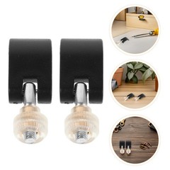6 Pcs Trekking Pole External Locking Handle Walking Stick Clip Agility Poles